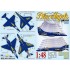 1/48 USN A-4F & F-4J Aerobatic Team Blue Angels Decals for Academy/Fujimi/Hasegawa kits