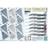 1/72 USN VF-14/41/74/84/101 F-14 Tomcat Collection #3 Decals for Academy/Finemolds/Fujimi