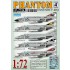 1/72 USN/MC F-4B/J Phantom Decal #4 for Academy/Fine Molds/Fujimi/Hasegawa/Italeri/Revell