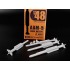 1/48 JASDF AAM-5 Air to Air Missiles (4pcs, 3D print kits)