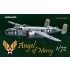 1/72 ANGEL OF MERCY: WWII US B-25J Mitchell w/Glass Nose [Limited Edition]