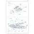 1/32 F4U-1D Exterior Photo-Etched Set for Tamiya Models #60327