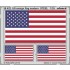 1/35 Modern US Ensign Flag (steel) Set