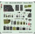 1/32 Boston Mk.IV Panels 3D Decals and Seatbelts PE set for HK Model kits