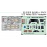 1/32 Bf 109F-4 Instrument Panel 3D Decal and Cockpit PE set for Hobby 2000/Hasegawa kits