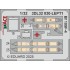 1/32 Bf 109F-4 Instrument Panel 3D Decal and Cockpit PE set for Hobby 2000/Hasegawa kits