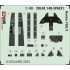 1/48 Hawker Hunter FGA.9 Interior Details (3D decal) for Airfix kits