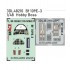 1/48 Bf 109E-3 Instrument Panel 3D Decal and Cockpit PE set for Hobby Boss kits