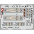 1/72 Martin B-26 Marauder Panels 3D Decals and Seatbelts PE set for Hasegawa/Eduard kits