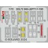 1/72 McDonnell Douglas F-15D Eagle Cockpit 3D Decal and PE parts for Fine Molds