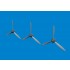 1/48 SM.79 Sparviero Propellers for Flashback kits