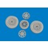 1/48 Bell P-39 Airacobra Wheels Late for Arma Hobby kits