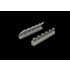 1/48 North American P-51D Mustang Exhaust Stacks for Airfix kit