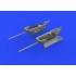 1/48 Bf 109G Gun Pods Brassin set for Tamiya kits