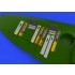 1/48 Supermarine Spitfire Mk.IIa Gun Bays Detail Set for Eduard kits