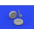 1/48 Bristol Beaufort Mk.I Wheels for ICM kits