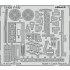 1/72 Mitsubishi F-15J PE Detail Sheet for Fine Molds kits