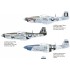 1/72 P-51D-5 Mustang 8th AF Decal for Eduard kits