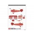 1/32 'Albatros D.V - Rote Baron' Decals for 3 Manfred Von Richthofen Aircraft