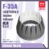 1/48 F-35A Lightning II Engine Exhaust Nozzle for Tamiya kits