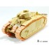 1/35 WWII French Battle Tank B1 bis Workable Track (3D Printed) for Tamiya kits