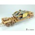 1/35 WWII German Tank Transporter SdAh.116 Sagged Wheels for Tamiya Kit