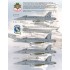 1/48 F/A-18A/C/D Hornets in Desert Storm Waterslide Decals