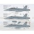 1/48 F/A-18C/D Leatherneck Legacy Hornets Waterslide Decals