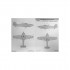 1/48 Hurricane Stencils Decals for Airfix/Hasegawa/Italeri/Revell/Tamiya