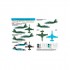 1/48 Ukrainian Rooks: Su-25UB Decals for KP/OEZ/Smer/MisterCraft kits