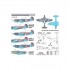 1/72 Soviet Interceptor and Fighter Aircraft Yak-9 Decals for Airfix/ICM