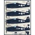 Decals for 1/72 Colours & Markings of  F6F-5 HELLCATS PART2