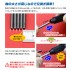 Round Bit Chisel Blade set (5pcs, diameter: 1mm, 1.5mm, 2mm, 2.5mm, 3mm)