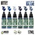 Acrylic Paint Set - Misted Blue (6x 17ml)