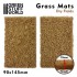 Grass Mat Cutouts - Dry Fields (Height: 10mm, 2 mats, each produce 200 small tufts)