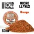 Micro Leaves - Orange Mix (15gr, flocking material)