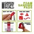 Foam Sanding Pads - Fine Grit Assortment (#800 #1200 #2000 #2500, 5pcs each)