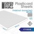 1/43, 1/48, 1/50 Plasticard - Thread DIAMOND Textured Sheet (185 x 300 mm)