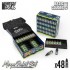 Acrylic Mega Paint Set - Basic Colours Vol.1 (48 bottles, each: 17ml)