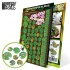 1/48, 1/35, 1/32 Coloured Paper Plants - Lilly Pads (laser cut, 1 sheet: 9.5x14.5cm)