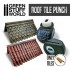 Miniature ROOF TILE Punch (tile size: 5x10mm) for 1/76 1/48 1/43 1/35 1/30 1/22 Scale