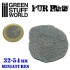 Texture Plate Mold - Wolf Fur (size: 5x5 cm, for 1/54 - 1/32)