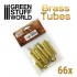 Brass Tubes Assortment (aprox. 50-60pcs, various sizes)