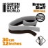 Brown Stuff Aluminium Putty Tape 30cm/12inches with Gap (two-part epoxy putty)