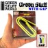 Green Stuff Resine Verte Putty Tape 45cm/18inches with Gap (two-part epoxy putty)