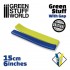 Green Stuff Resine Verte Putty Tape 15cm/6inches with Gap (two-part epoxy putty)