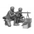 1/16 WWII German Gunner Team (2 figures)