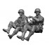 1/35 WWII US Paratrooper Willys Driver and Crew (2 figures)