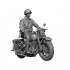 1/35 WWII US Para Ironhorse Rider with Bike