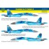 Decal for 1/32 Ukrainian Su-27P1M Flanker B